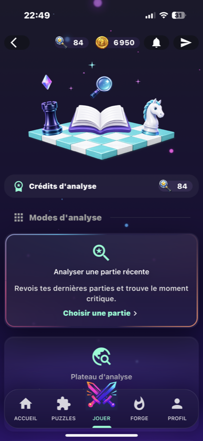 Capture BlitzForge du hub analyse.