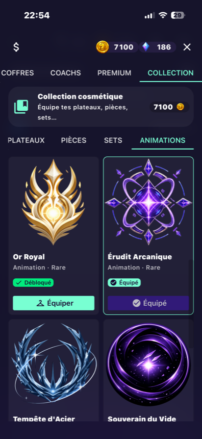 Capture BlitzForge d’un autre effet de récompense.